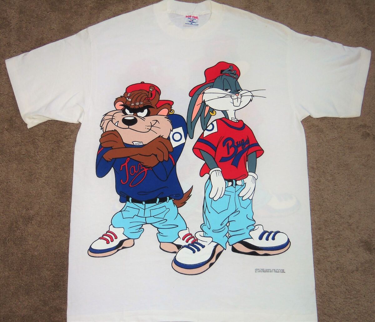 VYG 90's TAZ DEVIL & BUGS 1992 KRISS KROSS OG LOONEY TUNES VYG 90's TAZ DEVIL & BUGS 1992 KRISS KROSS OG LOONEY TUNES