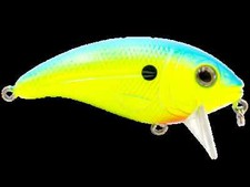 Livingston Lures Bull Nose, Chartreuse Sunrise Shad, 2,76", .57oz, 10513