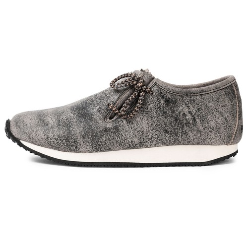 Zapatillas de hombre PAULGOS cuero auténtico zapatos de ocio aspecto zapatos tradicionales avena - Imagen 3 de 12