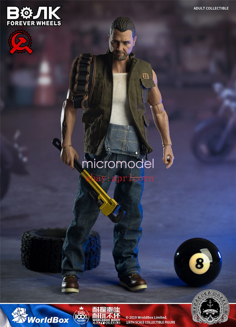 WorldBox 1/6 モーター メカニック 整備士 未開封新品 AT031 Worldbox AT031 Motor Mechanic 1/6 Action Figure Model Collectible