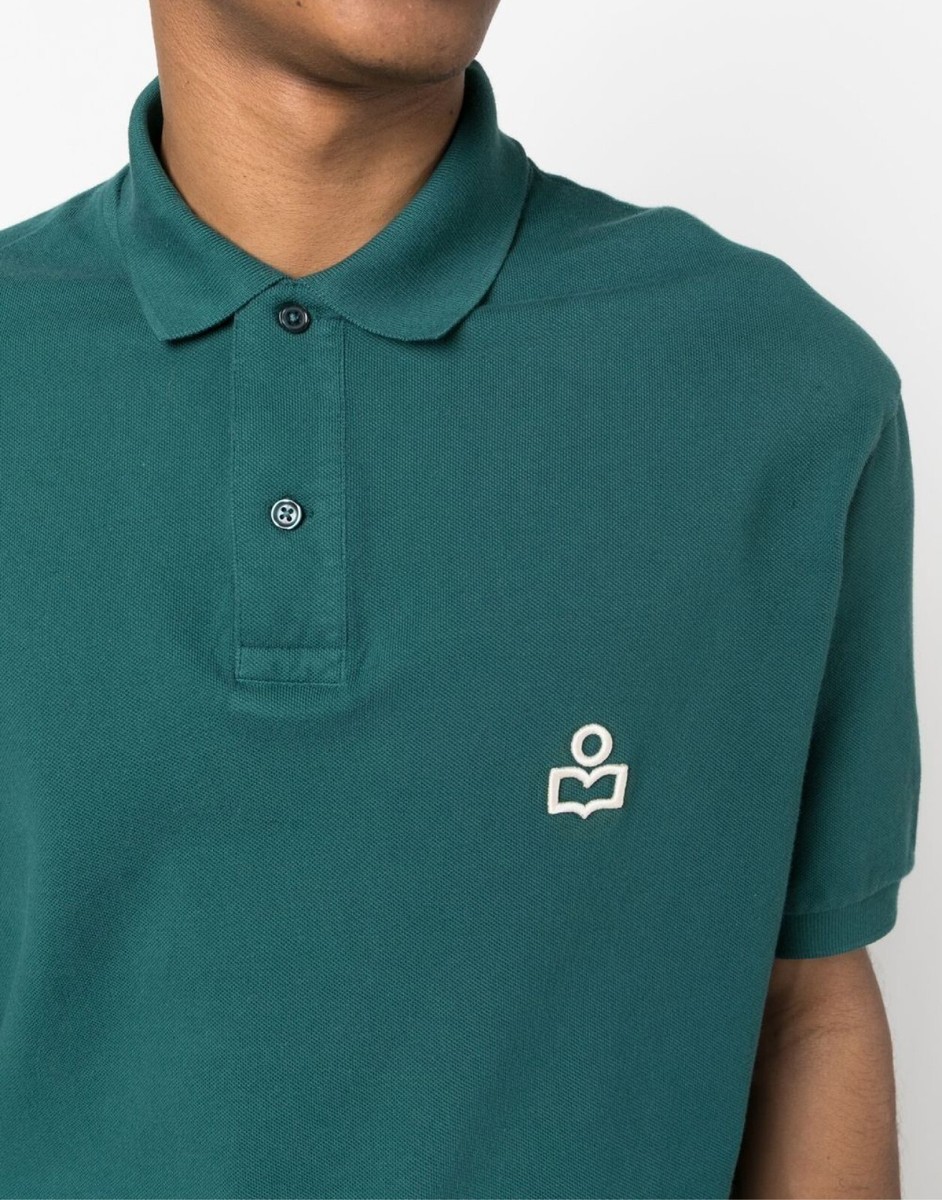 新品 MARANT Afko Polo イザベルマラン ポロ シャツ M Isabel Marant afko polo shirt - White - Men