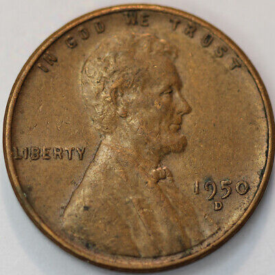 1950 -D Lincoln Wheat Cent Penny - Extra Fine, XF | eBay 1950 -D Lincoln Wheat Cent Penny - Extra Fine, XF | eBay