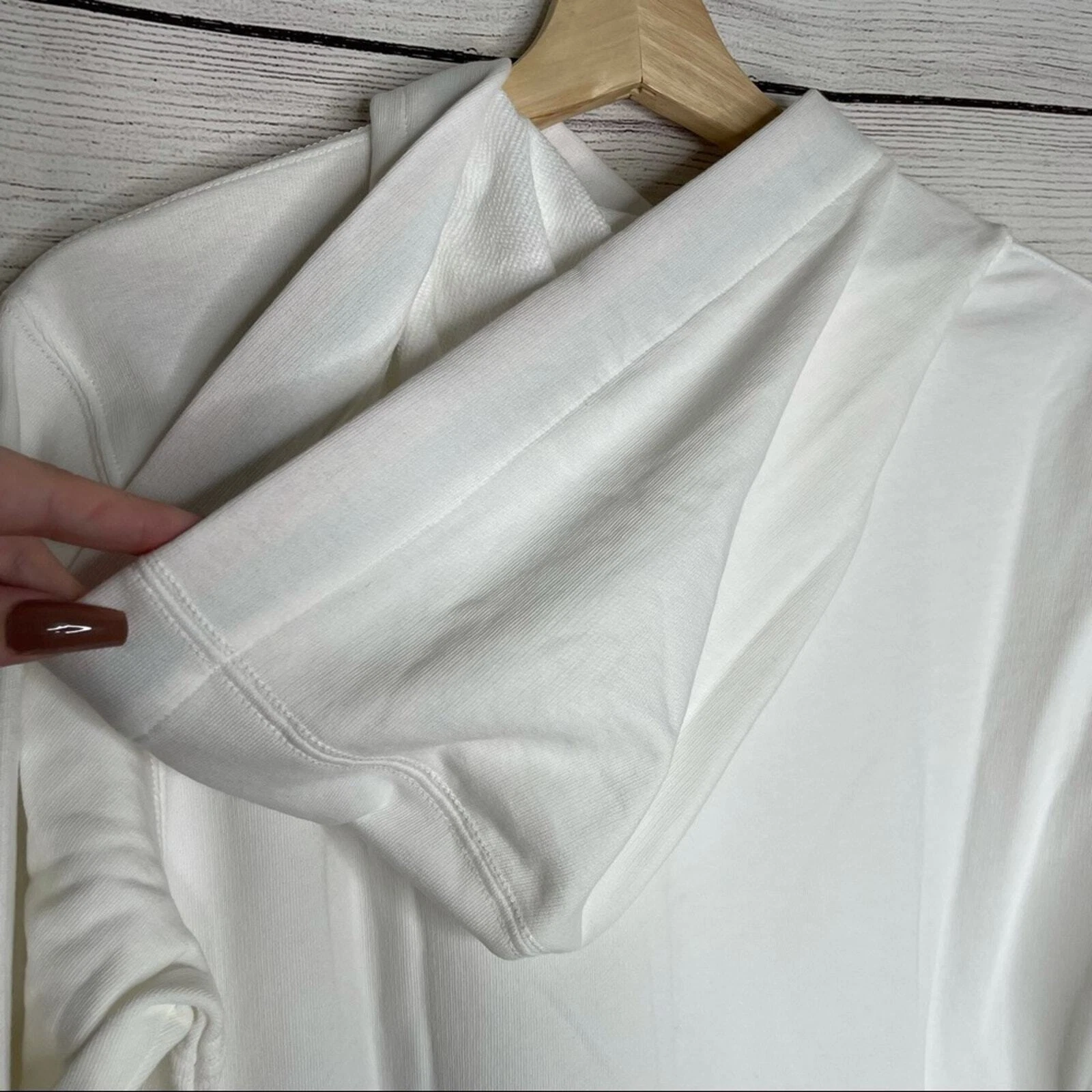 Felpa con cappuccio bianco Kate Spade logo Arcobaleno Pride XXS