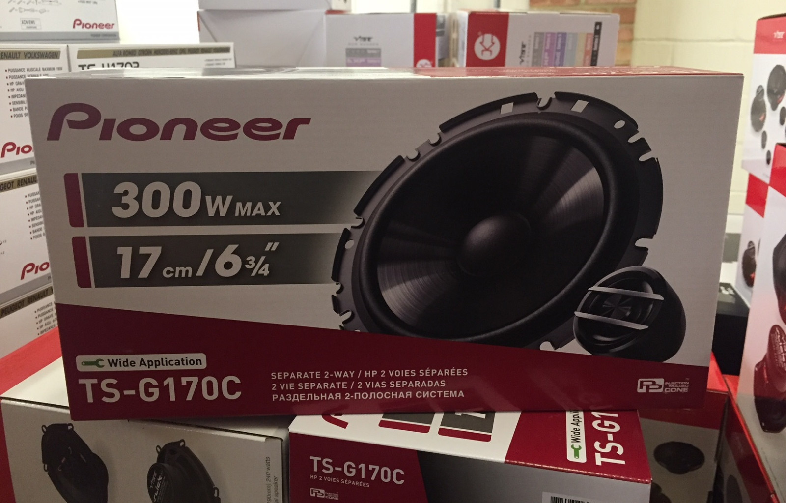 pioneer kevlar speakers