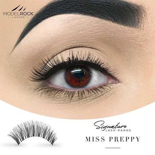 MODELROCK LASHES MISS PREPPY False Eyelashes eye lashes natural human hair