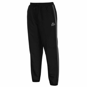 Lonsdale Mens Gents 2 Stripe Tracksuit Bottoms Zipped Clothing | eBay