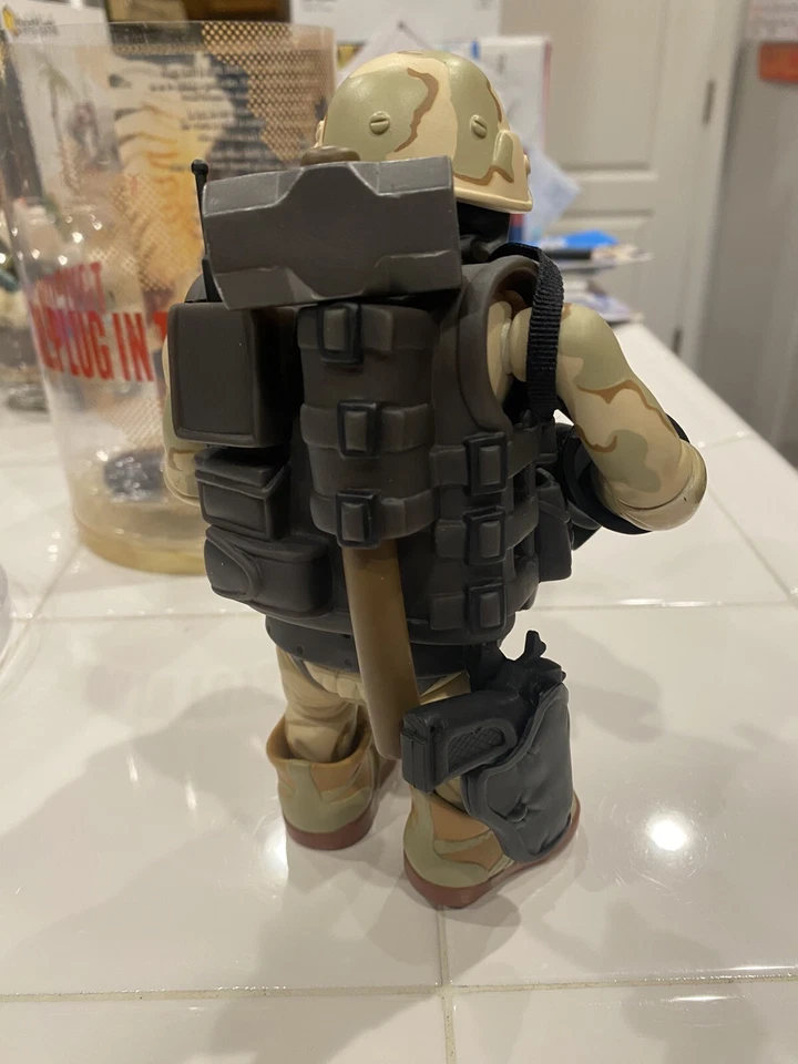 Unidad especial de destrucción malvada SWAT figura de vinilo juguete de diseñador HK ToyCon 2002 3A Foto 3 de 4