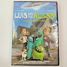 Luis And The Aliens DVD, 2018, WideScreen PG Animated Gift