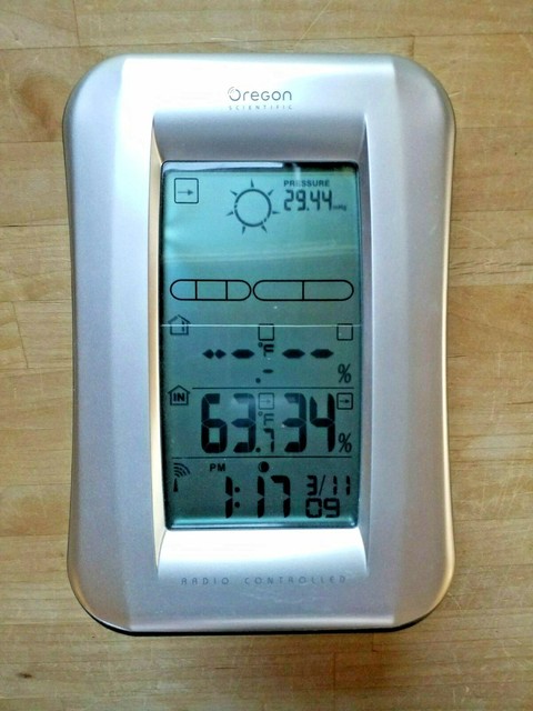 Oregon Scientific Bar688hga Wireless Weather Station Temperature Humidity Baro For Sale Online Ebay