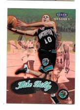 1999-00 Fleer Mystique Basketball Mike Bibby #70 NRMT