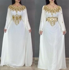 SALE New Moroccan Dubai Kaftans Farasha Abaya Dress Very Fancy Long Gown MS 446