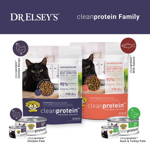 Cleanprotein Grain Free High Protein, Low Carb Dry Cat Food, Chicken, 2lb , P... - Picture 8 of 8