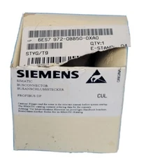 NEW IN BOX SIEMENS 6ES7-972-0BB50-0XA0 SIMATIC DP BUS CONNECTOR 6ES79720BB500XA0