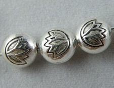 120pcs Tibetan Silver Flat Round Spacer Beads 8x5.5mm ZN60271