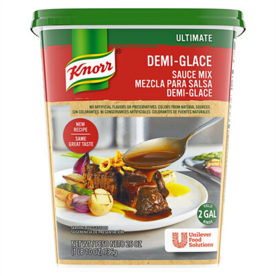 Knorr 1 lb. 10 oz. Ultimate Demi Glace Sauce, Makes 2 Gallon