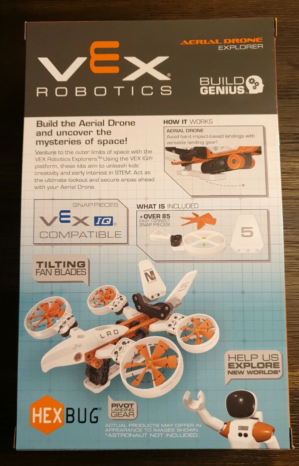 New HEXBUG Aerial Drone Explorer Vex Robotics Build Genius STEM eBay