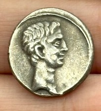 2000+ Years Old Ancient Roman Solid Silver Coin