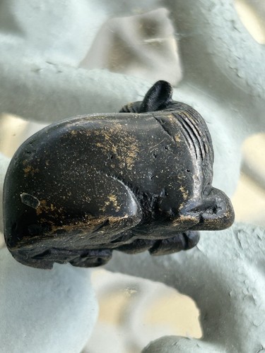 Antique Japanese Horse Netsuke Made From Bronze - Picture 8 of 12