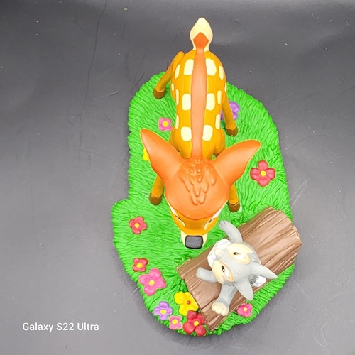 Rare! Vintage Bambi with Thumper statue. Walt Disney - Picture 9 of 9