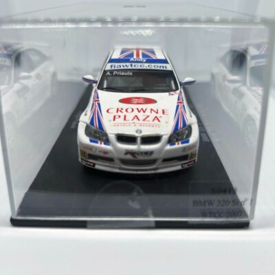 BMW 320si ミニカー 1/43 1/43 Spark BMW 320si #1 WTCC 2007 White w/ Box From Japan