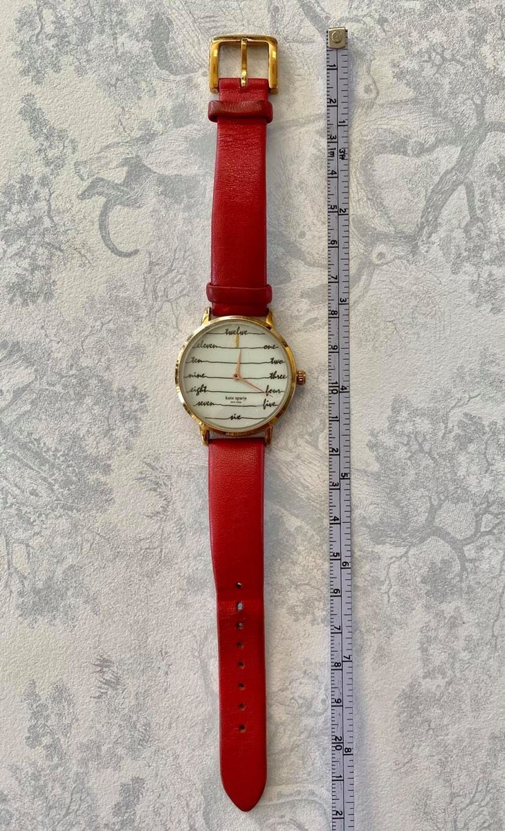 Kate - Spade Metro Chalkboard Cream Dial Ladies Watch 34mm $250