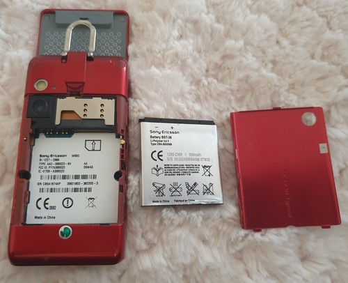 SONY ERICSSON Walkman W995 Slide Slider Red Mobile Phone Orange - Picture 8 of 12