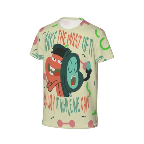 The Amazing World Of Gumball Cartoon Print Boys Short Sleeve T-Shirt Basic Top - Picture 28 of 36