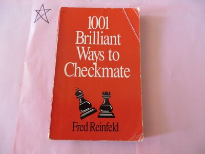 Vintage Allan Troy Chess Book-Ed#5-1001 Brilliant Ways to Checkmate  2/3