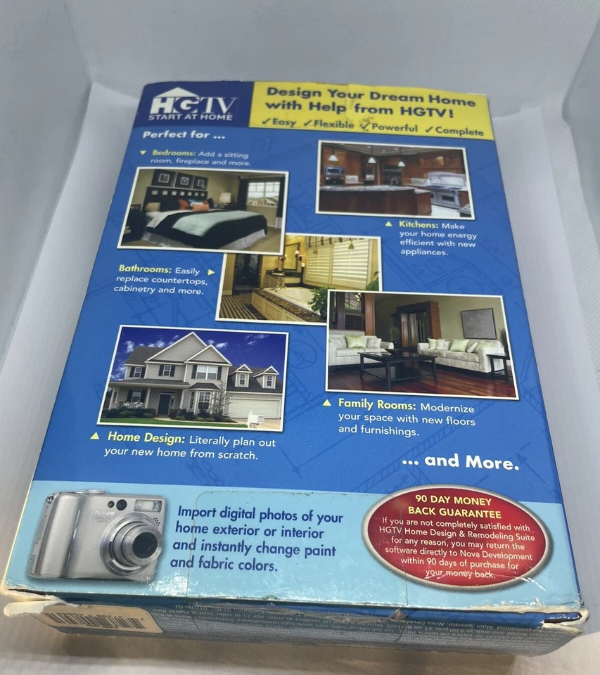 HGTV Home Design & Remodeling Suite Software for Windows XP and Vista CD-ROM - Image 2 of 3