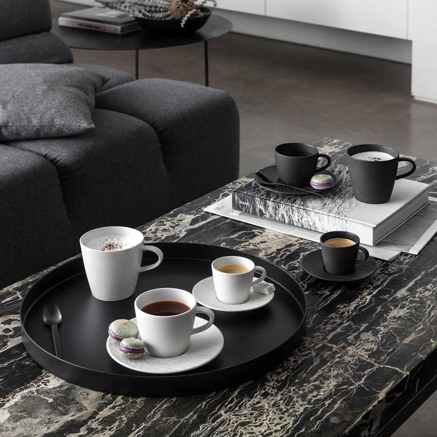 Villeroy & Boch Manufacture Rock Espresso Saucer - Thumbnail 5