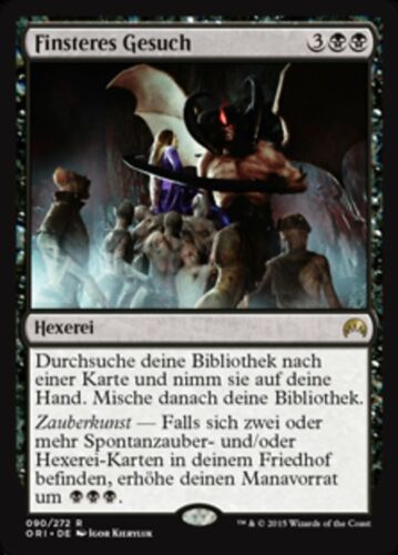 TOP Finsteres Gesuch / Dark Petition - ORIGINS - deutsch (exc) ** Tutor **