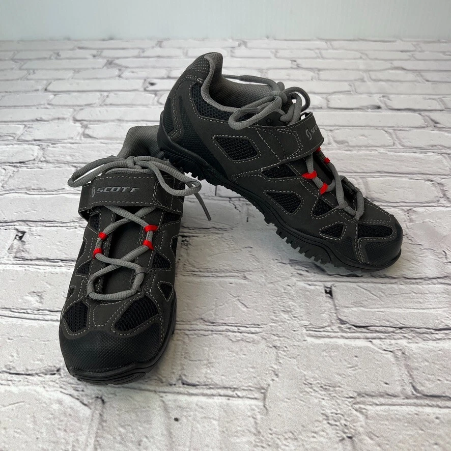 Zapatilla deportiva Scott para mujer 6 Trail Evo bicicleta ciclismo negra parte superior baja correa con cordones núcleo no Foto 2 de 4