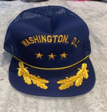 Vintage Washington D.C. Trucker Hat Adjustable