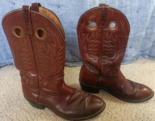 RED WING 9812 PECOS BROWN Western LEATHER COWBOY BOOTS SIZE 12 D MADE IN USA