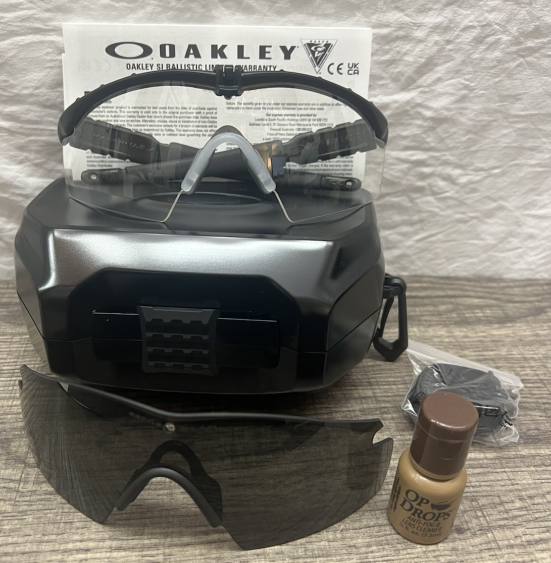 個人装備 Oakley industrial M-FRAME 2.0 Black M Frame® 2.0 Industrial - Safety Glass Grey Lenses, Matte