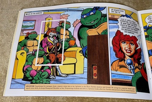 BROOKE BOND PG TIPS TMNT DIMENSION XESCAPADE TEA CARD ALBUM 100% COMPLETE 1990 - Picture 6 of 8