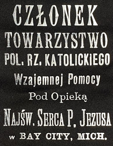 1893 ***POLISH SOCIETY NORTH CATHOLIC*** BAY CITY, MICHIGAN MEDAL+RIBBON! RARE! - Picture 17 of 24