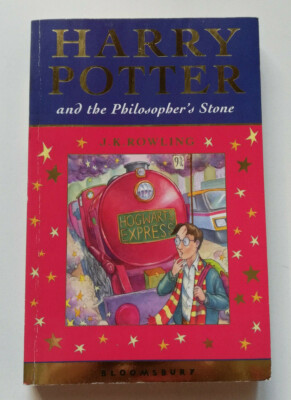 HARRY POTTER UND DER STEIN DER PHILOSOPHEN, J.K. Rowling, Bloomsbury. IN ENGLISCH