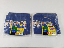 Lot Of 2 Lakeshore PP424 Blue 3 Pockets All Purpose Teacher Utility Apron
