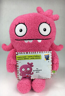 Hasbro Ugly Dolls Moxy Yours Truly Pink Uglydoll 7 1/2 Inch Plush Animal Toy | eBay