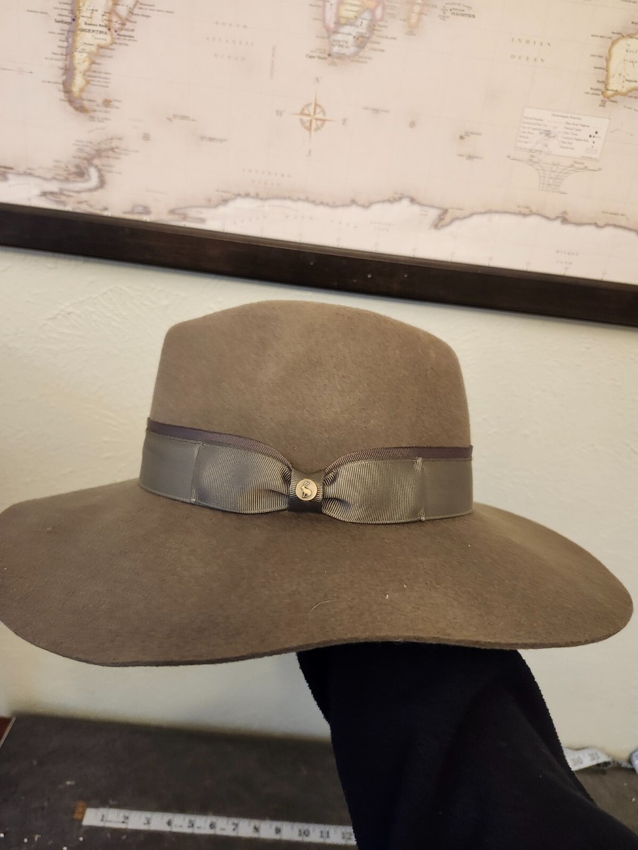 Joules Fedora Hat Western Casual Formal Wool Felt Gus Summer Beach Hat  Medium