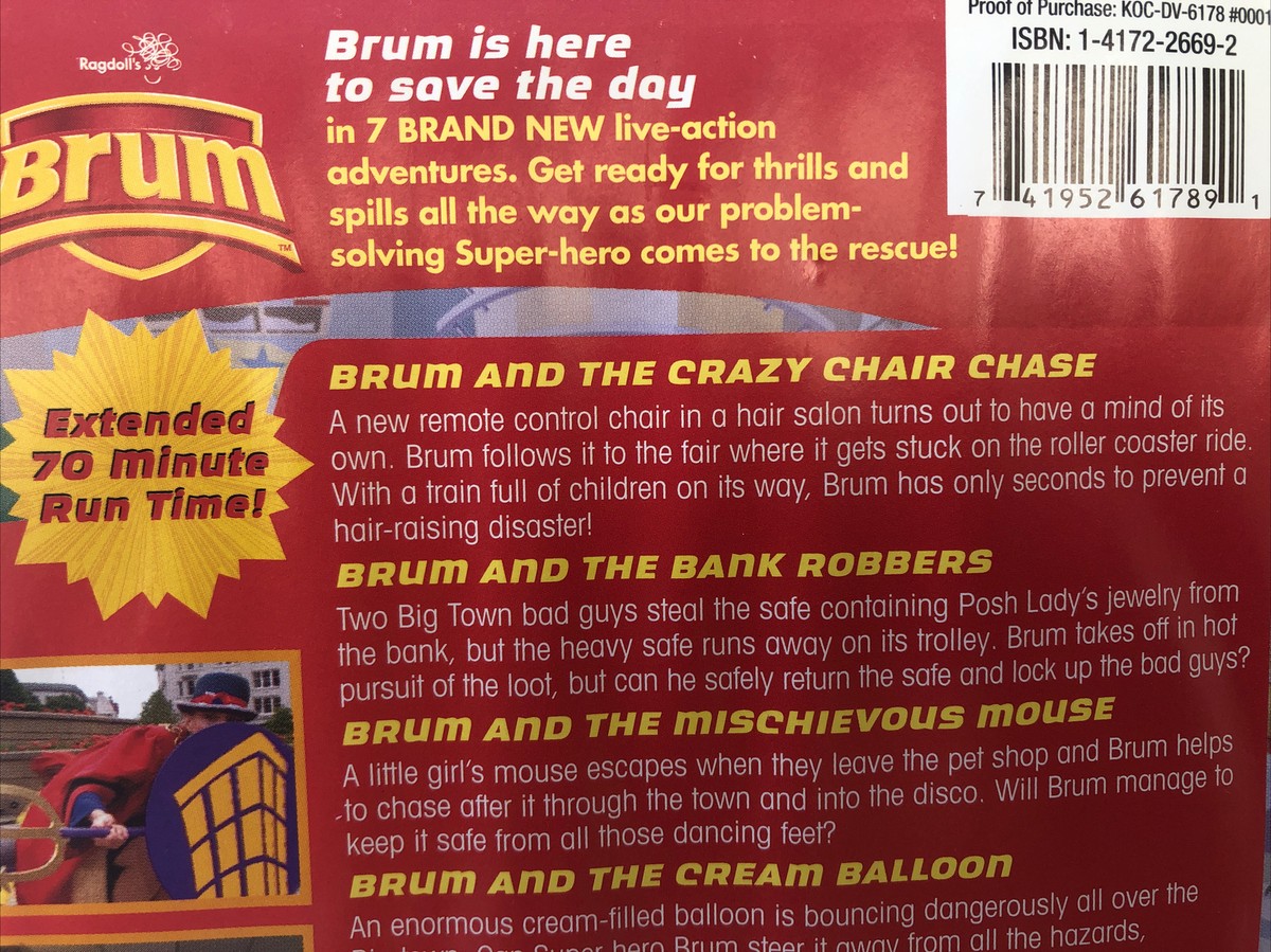 Brum - Crazy Chair Chase and other Stories (DVD, 2004