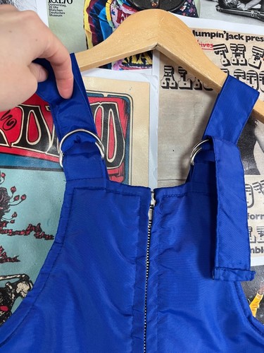 Vintage Kids Retro 70s-80s Colorblock Winter Ski Snowsuit Nylon Size Boy Girl - Picture 3 of 17