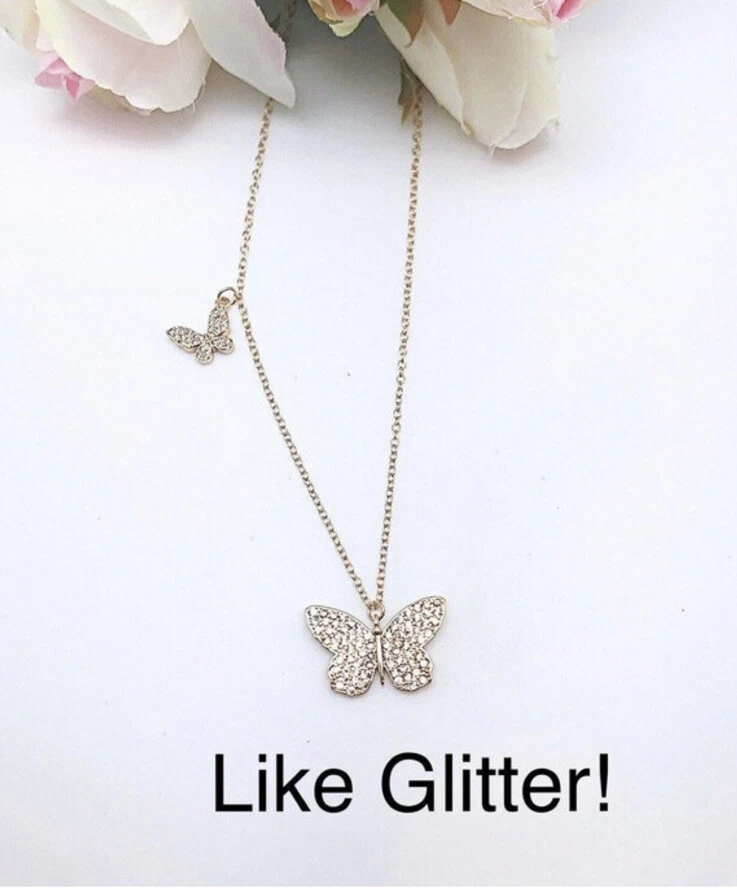 Big store butterfly necklace