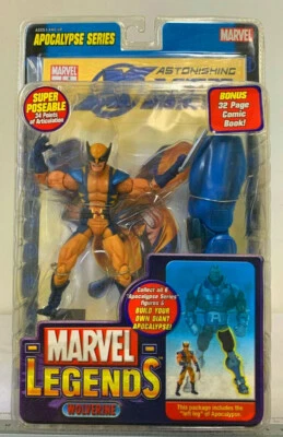 NEW RARE MARVEL LEGENDS X-MEN WOLVERINE APOCALYPSE ASTONISHING SERIES 12 FIGURE  - Photo 1/3