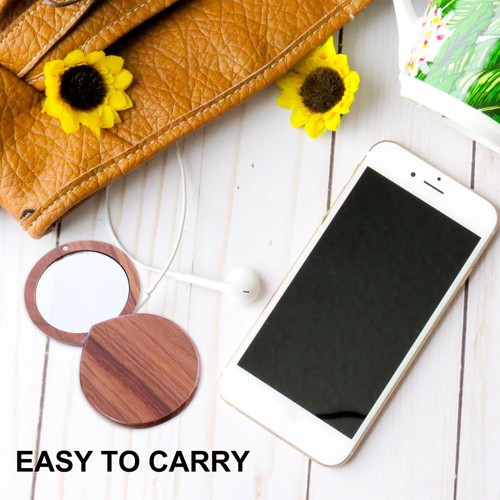 1pc mirror for purse Handheld Cosmetic Mirror Vanity Table Mirror - Imagen 4 de 12