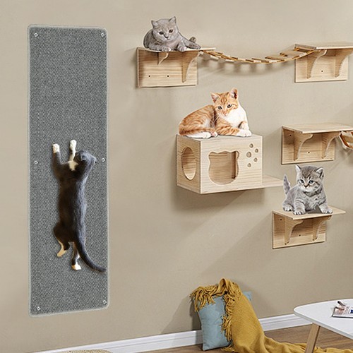 71" X 15.7" Thickened Cat Wall Climbing Carpet Extra Large Cat Wall Scratcher... - Picture 7 of 7