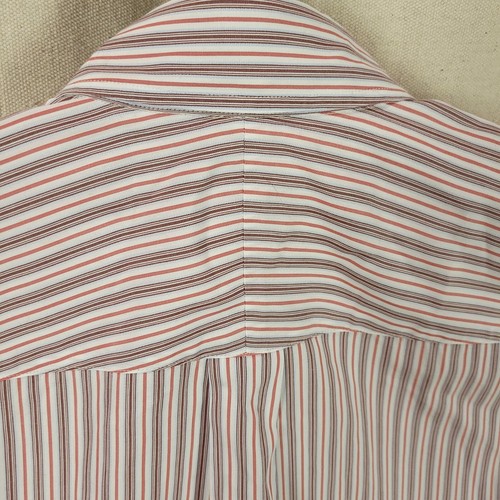 Robert Talbott Bespoke Striped Dress Shirt Size 15.5 36.5 Made in USA - Picture 5 of 7