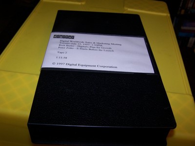 VHS Tape - digital Worldwide Sales and Marketing Meeting Toronto 1997 RT 1:11:58