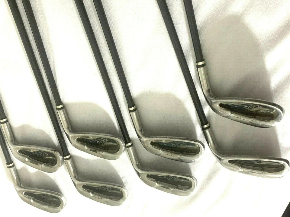 Набор айронов для гольфа Dunlop XXIO 6 оригинальных углеродных MP-600 Flex S мужские / 8 шт. (4 - A) - Изображение 4 из 4